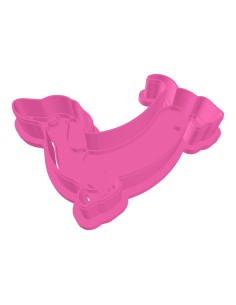 3D Uitsteker op Maat: Teckel met Stempel 2