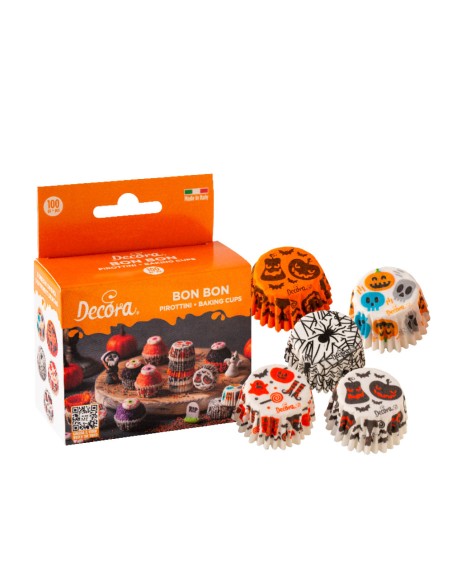 Decora BonBon Cups Halloween -100st-