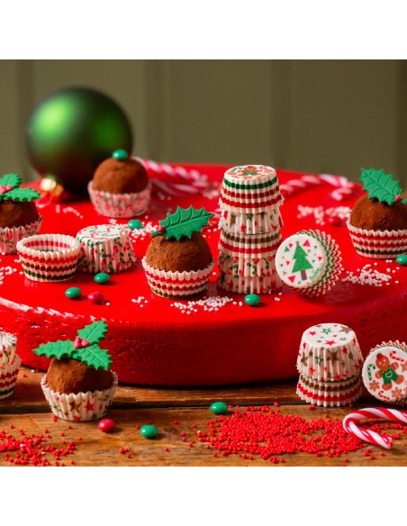 Decora BonBon Cups Xmas -100st-