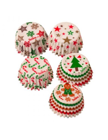 Decora BonBon Cups Xmas -100st-