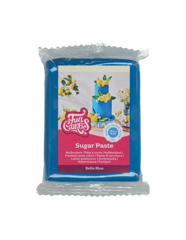 FunCakes Rolfondant Blauw Bella Blue -250gr-