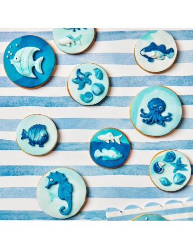 FunCakes Rolfondant Blauw Bella Blue -250gr-