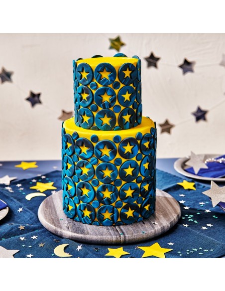 FunCakes Rolfondant Blauw Midnight Blue -250gr-