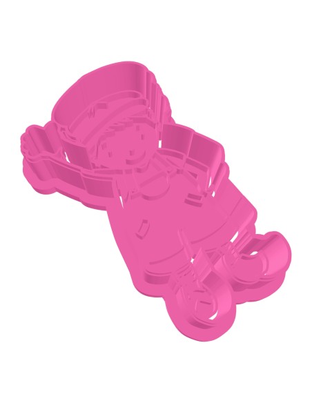 3D Uitsteker op Maat: Boerderij - Boer met Stempel