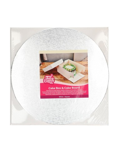 FunCakes Taartdoos & Rond Cake Board -30x30x15cm-