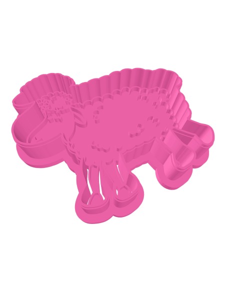 3D Uitsteker op Maat: Boerderij - Schaap 2 met Stempel