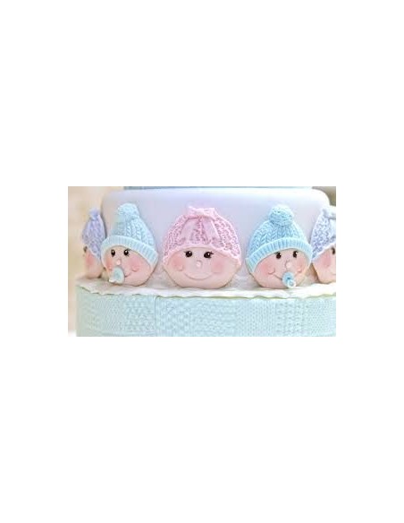 Karen Davies Siliconen Mal Snowman Head Border