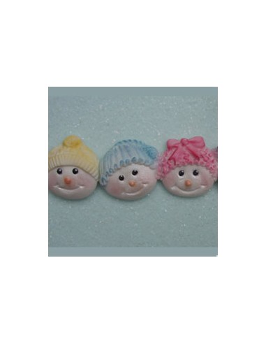 Karen Davies Snowman Head Border