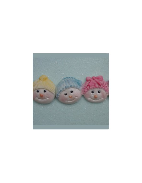 Karen Davies Snowman Head Border