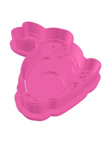 3D Uitsteker op Maat: Konijn met Stempel