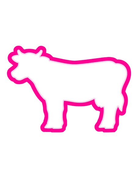 3D Uitsteker op Maat: Koe 2
