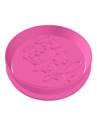 3D Uitsteker op Maat: Baby on the Way 1 met Stempel