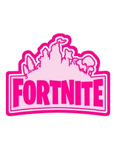 3D Uitsteker op Maat: Fortnite Logo met Stempel