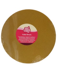 FunCakes Cake Drum Rond -30cm- Glanzend Goud 
