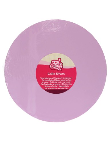 FunCakes Cake Drum Rond -30cm- Pastel Paars