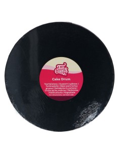 FunCakes Cake Drum Rond -40cm- Zwart