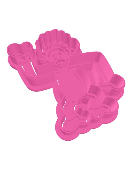3D Uitsteker op Maat: Clowntje - Aap Harry met Stempel