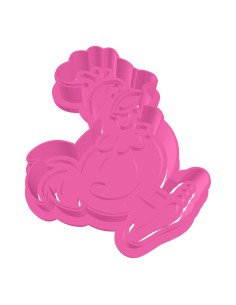 3D Uitsteker op Maat: Clowntje - Kip met Stempel 2
