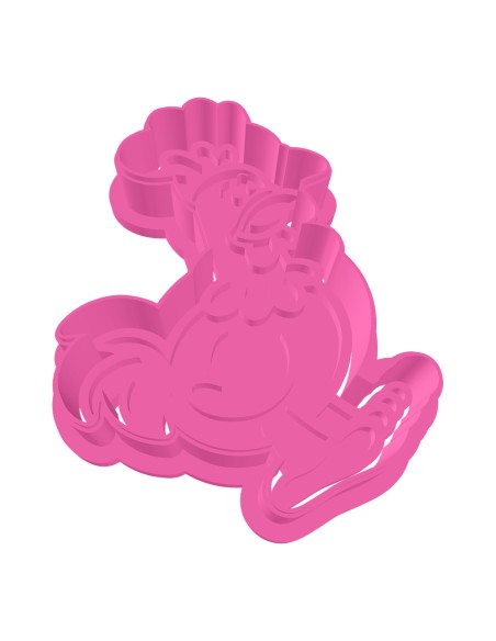 3D Uitsteker op Maat: Clowntje - Kip met Stempel