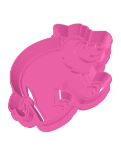 3D Uitsteker op Maat: Clowntje - Leeuw met Stempel 2