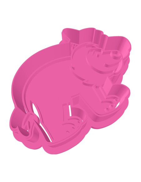 3D Uitsteker op Maat: Clowntje - Leeuw met Stempel