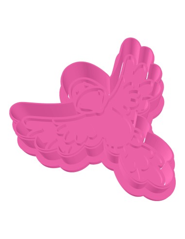 3D Uitsteker op Maat: Clowntje - Papegaai met Stempel