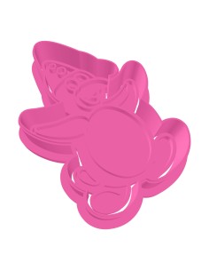 3D Uitsteker op Maat: Clowntje - Pinguin met Stempel 2