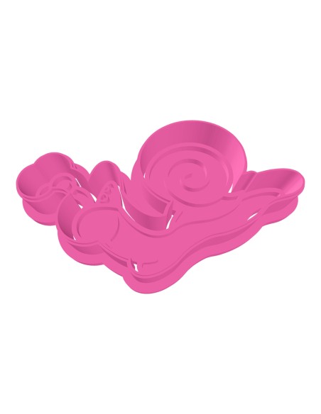 3D Uitsteker op Maat: Clowntje - Slak met Stempel