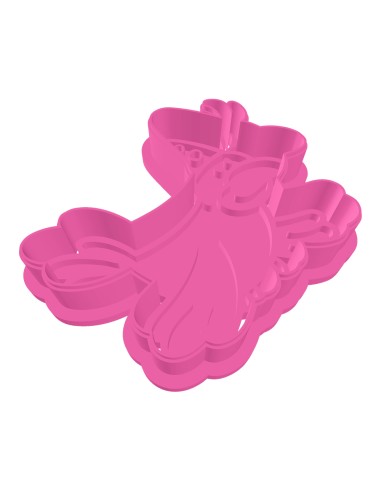 3D Uitsteker op Maat: Clowntje - Vogel met Stempel