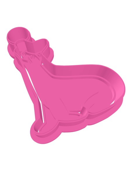 3D Uitsteker op Maat: Clowntje - Zeeleeuw met Stempel