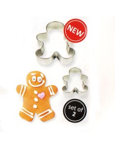 PME Cookie Cutter Gingerbread Man Set -2st-