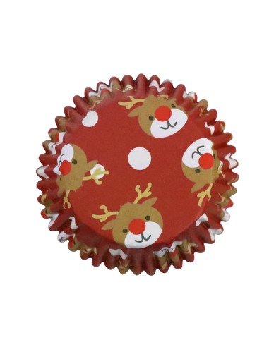 PME Folie Baking Cups Rendier -60st- 