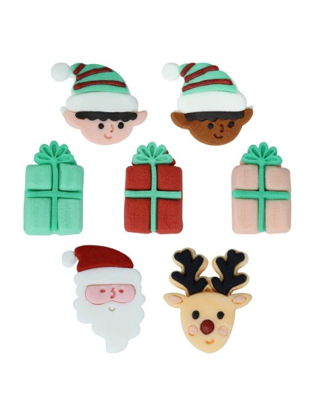 PME Suikerdecoratie Kerstman komt naar de Stad -12st-