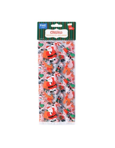 PME Traktatiezakjes Kerstman's Werkplaats -20st-