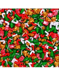 Azucren Sprinkle Mix Candy Christmas -90gr-