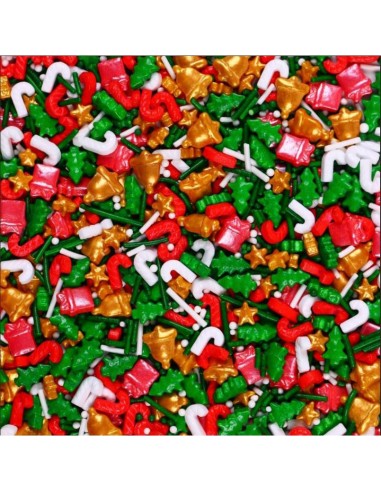 Azucren Sprinkle Mix Candy Christmas -90gr-