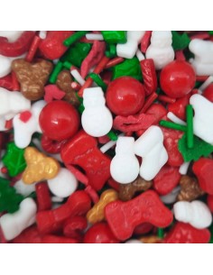 Azucren Sprinkle Mix Snowman Mix -90gr-