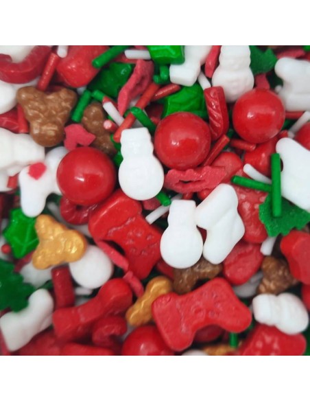 Azucren Sprinkle Mix Snowman Mix -90gr-