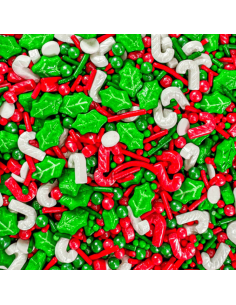Azucren Sprinkle Mix Christmas Assorti -90gr-