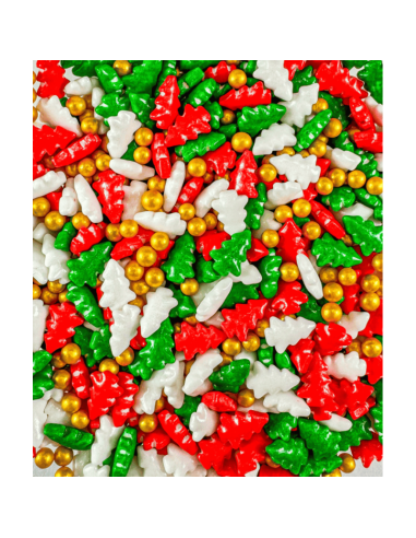 Azucren Sprinkle Mix Christmas Trio -90gr-