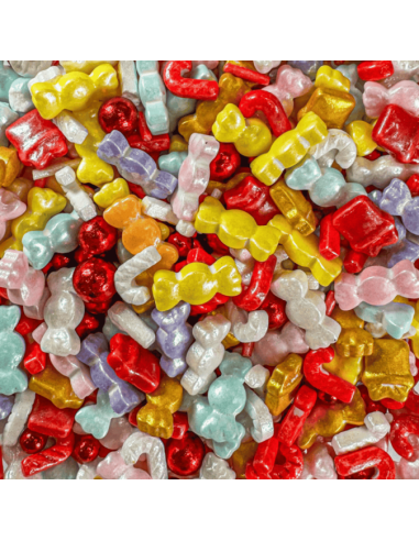Azucren Sprinkle Mix Christmas Candy -90gr-
