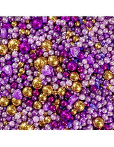 Azucren Sprinkle Mix Fashion Purple -90gr-