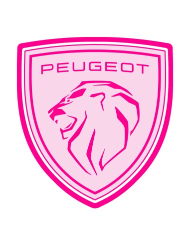 3D Uitsteker op Maat: Peugeot Logo met Stempel