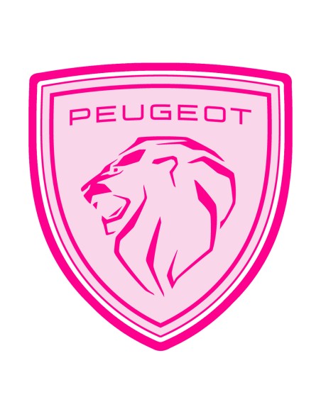 3D Uitsteker op Maat: Peugeot Logo met Stempel
