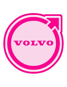 3D Uitsteker op Maat: Volvo Logo met Stempel