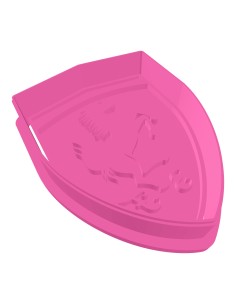 3D Uitsteker op Maat: Ferrari Logo met Stempel 2