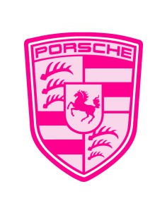 3D Uitsteker op Maat: Porsche Logo met Stempel