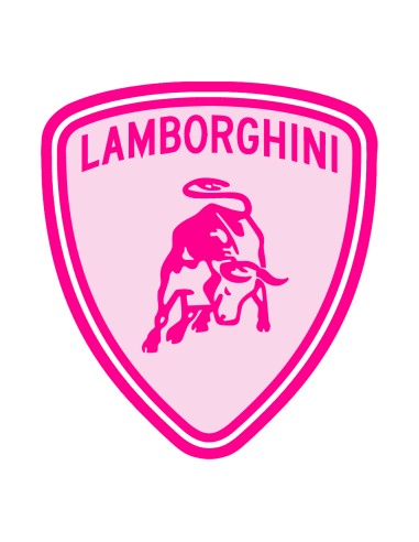 3D Uitsteker op Maat: Lamborghini Logo met Stempel