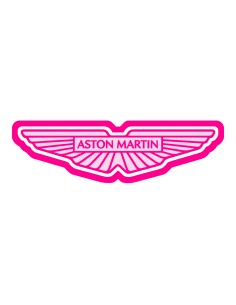 3D Uitsteker op Maat: Aston Martin Logo met Stempel