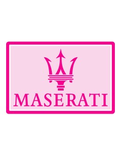 3D Uitsteker op Maat: Maseratie Logo met Stempel